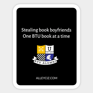 book boyfriends Sticker